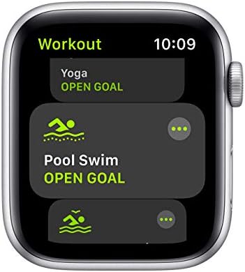 Apple Watch SE (GPS 40mm) - Silver Aluminum Case With White Sport Band (Renewed)