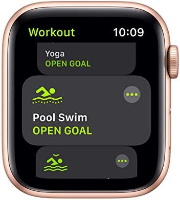 Apple Watch SE (GPS 44mm) - Gold Aluminum Case With Pink Sand Sport Band (Renewed)