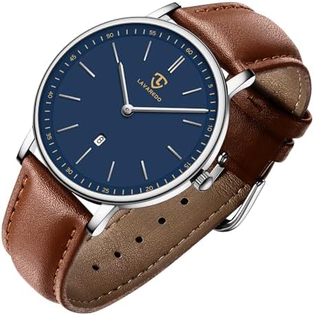 BEN NEVIS Watch Mens Watch Minimalist Fashion Simple Wrist Watch Analog Date with Leather Strap