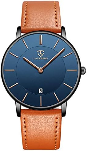 BEN NEVIS Watch Mens Watch Minimalist Fashion Simple Wrist Watch Analog Date with Leather Strap