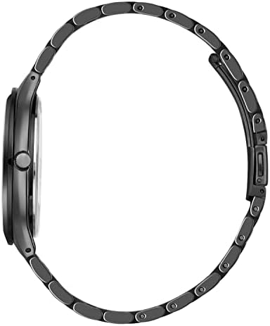 BUREI Men Watches Fashion Analog Stainless Steel Quartz Waterproof Watches Gift For Men