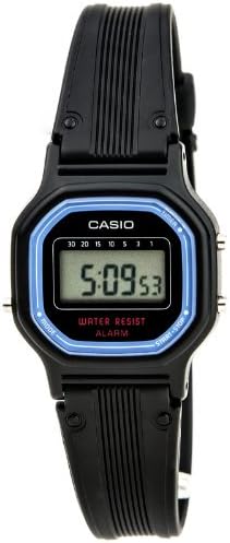 Casio Women's Vintage LA11WB-1 Sport Black Resin Band Watch