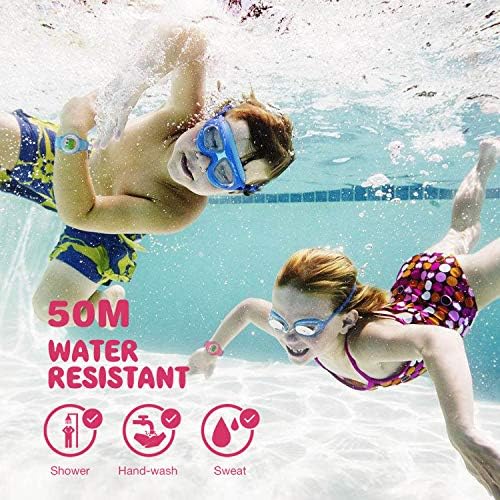 Cofuo Kids Digital Sport Watch For Boys Girls Kid Waterproof Electronic Multi Function Casual Outdoor Watches 7 Colorful LED Luminous Alarm Stopwatch Wristwatch