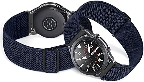 Compatible With 16mm 18mm 19mm 20mm 22mm 24mm Watch Bands Quick Release Replacement Wristband Adjustable Stretchy Nylon Solo Loop Straps Fabric Braided Sport Elastic Bands For Men Women