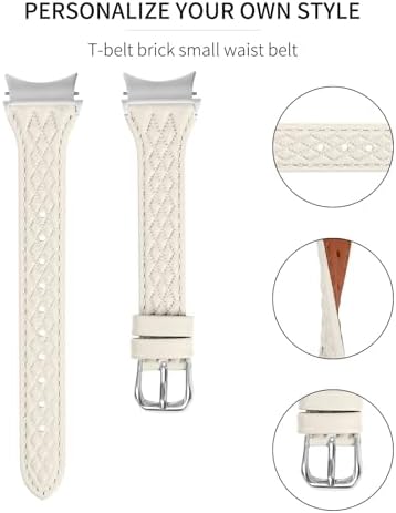 Compatible With Galaxy Watch 6 40 Mm 44mm Band Replacement Watch Strap Adjustable Business Watch Replacement Band For Galaxy Watch 6 Classic Band 43mm 47mm