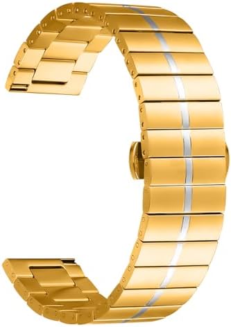 Compatible With Versa 2 Stainless Steel Metal Wrist Strap Breathable Replacement Band Bracelet For Versa/Versa 2/Versa Lite