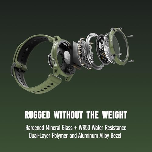 COROS Nomad Outdoor GPS Watch 1.3" MIP Touchscreen Global Maps With Turn-by-Turn Navigation 22 Days Battery Life Microphone Records Voice Notes Real-time Weather And Safety Alerts (Black)