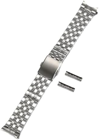 Curved+Flat end link 18mm 19mm 20mm 21mm 22mm 24mm jubilee stainless steel metal watch band strap bracelet fit for rlx skx watch