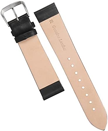 EACHE Classical Thin Leather Watch Bands For Ladies Genuine Leather Watch Straps For Women & Mens 12mm 14mm 16mm 18mm 20mm More Colors