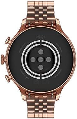 Fossil Women's Gen 6 42mm Stainless Steel Touchscreen Smart Watch Color: Rose Gold (Model: FTW6077V/FTW6077R)