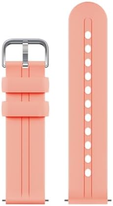 Gabb Watch Style Band - Kids Watch Band Replacement Flexible Waterproof Soft Silicone for All Watches Easily Adjustable Sweatproof and High-Performance Silicone (Peachy Pink)
