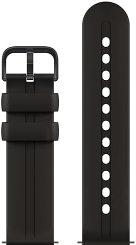 Gabb Watch Style Band - Kids Watch Band Replacement Flexible Waterproof Soft Silicone for All Watches Easily Adjustable Sweatproof and High-Performance Silicone (Raven Black)