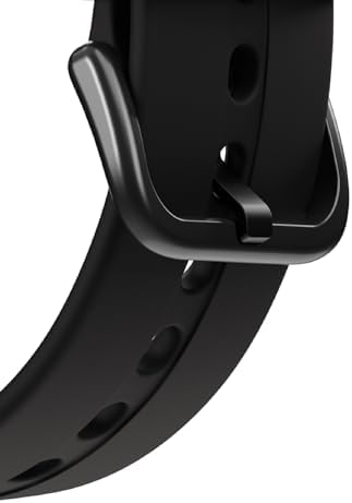 Gabb Watch Style Band - Kids Watch Band Replacement Flexible Waterproof Soft Silicone For All Watches Easily Adjustable Sweatproof And High-Performance Silicone (Raven Black)