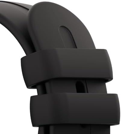 Gabb Watch Style Band - Kids Watch Band Replacement Flexible Waterproof Soft Silicone For All Watches Easily Adjustable Sweatproof And High-Performance Silicone (Raven Black)