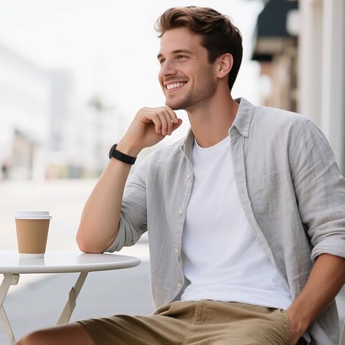 GEAK 18mm 20mm 22mm Metal Watch Band Compatible With Garmin Vivoactive 5 Watch Bands Vivoactive 6/3/Venu 3S/2S Quick Release Stainless Steel Milanese Loop Mesh Strap For Venu 3/Venu 2 Men Women