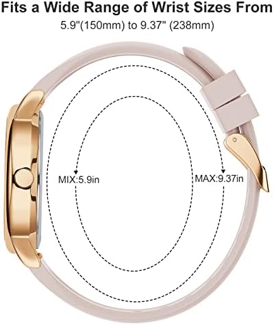 GOLDEN HOUR Waterproof Nurse Watch For Medical Professionals Students Women Men - Military Time Luminouse Easy Read Dial 24 Hour With Second Hand Colorful Silicone Band