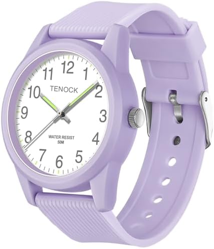 Kids Analog Watches for Girls Boys Watches with Soft Band Learning Time 50M Waterproof Children Watch Easy to Read for Ages 4-12 Kids Gift