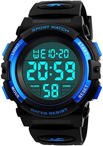 Kids Digital Watch Boys Sports Waterproof Led Watches with Alarm Wrist Watches for Boy Girls Children