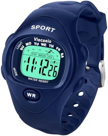 Kids Digital Watch for Boys Girls Waterproof LED Colorful Lights Sports Watch Suitable for 5-17 Years Old Teenagers (with Gift Box)