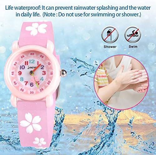 Kids Gift 3D Cartoon Waterproof Toddler Watch For Girls Gifts For Girls Age 3-8