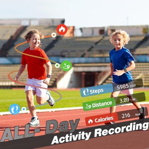 Kids LED Digital Watch With Pedometer Step Counter Waterproof Sport Wristwatch Calendar Alarm Clock For Children Boys Girls Teens