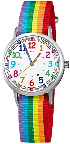 Kids Watch for Girls and Boys for Children's Toddler Learning Time and Easy to Read Time Analog Watch for Boys and Girls Ages3~11