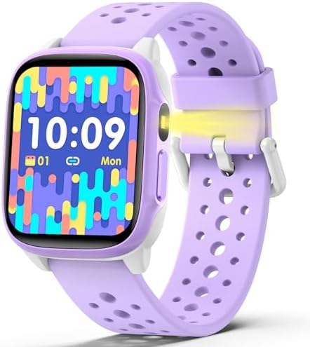 Kids Watch with 140 Sports Modes 1.5" Kids Fitness Tracker Girls Smart Watch No APP/Phone Required Sleep Monitor Heart Rate Puzzle Games IP68 Waterproof Gifts for Girls Teens Aged 6-15