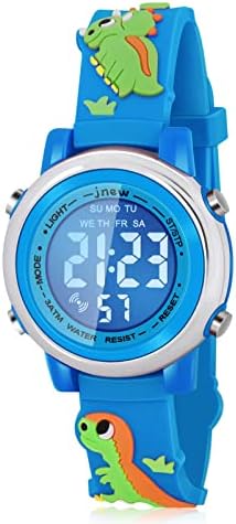 Kids Watches with Waterproof Alarm - Dinosaur Gifts for Boys Girls Age 3-10