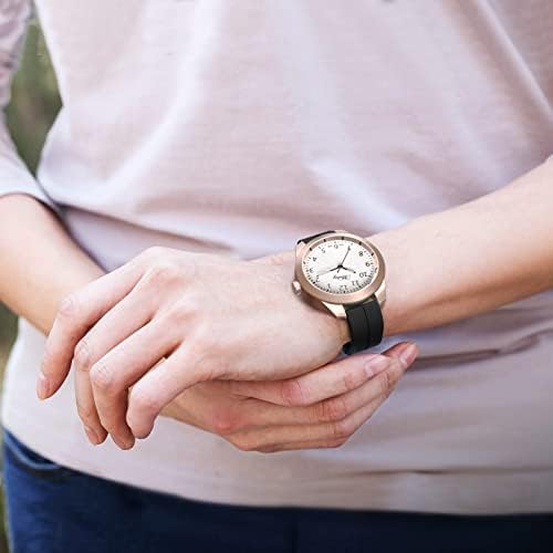 Magnetic Watch Band 22mm 20mm 19mm 18mm 16mm With Quick Release Soft Silicone Sport Watch Band For Men Women Magnetic Silicone Replacement Strap