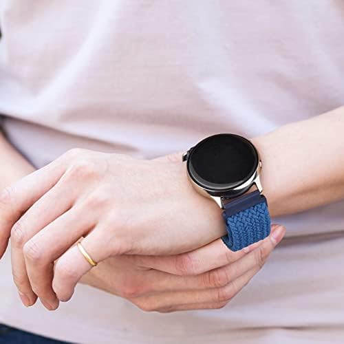 Meliya Bands For Gizmo Watch 3 2 1 / Gabb Watch 20mm Quick Release Soft Nylon Sport Replacement Watch Strap For Verizon Gizmo Smart Watch 3 2 1 For Girls And Boys (Blue)