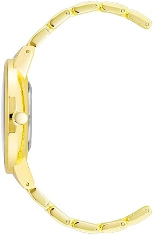 Nine West 女式花卉表盘手链手表