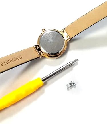 NZZXTO 替换表带适用于 Bering 中性手表带螺丝 10 毫米(孔间距 5 毫米)