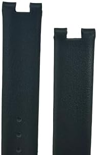 NZZXTO Replacement Leather Watch Band For Skagn 14mm Wide Notch 5mm Lock Screw Strap