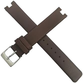 NZZXTO Replacement Leather Watch Band for Skagn 14mm wide notch 5mm lock screw strap