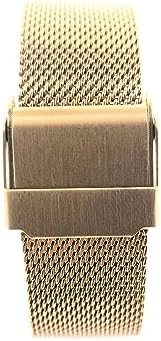 NZZXTO Stainless Steel Mesh Watch Band For Skagen Unisex Watches With Pin Light Thin Soft Adjusting The Length