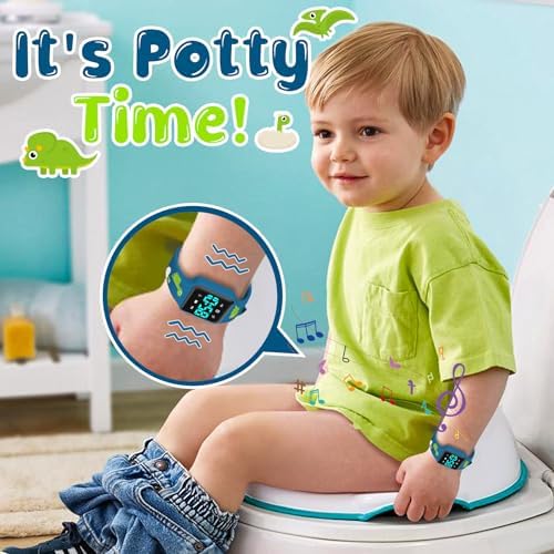 Potty Training Watch For Toddler With Countdown Alarms Music Or Vibration Alerts - Waterproof Toddler Toilet Trainer For Boys & Girls Ages 2-9