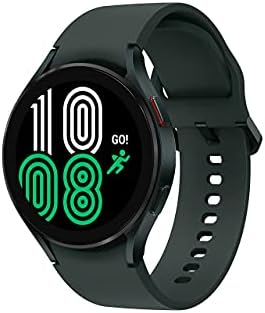 SAMSUNG Galaxy Watch 4 44mm Smartwatch With ECG Monitor Tracker For Health Fitness Running Sleep Cycles GPS Fall Detection LTE US Version Green (Renewed)