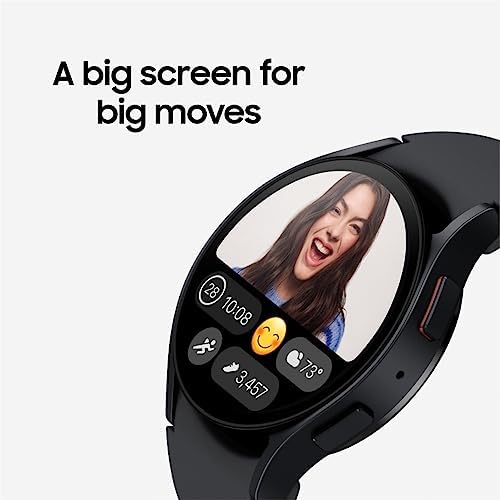 SAMSUNG Galaxy Watch 6 40mm LTE Smartwatch Fitness Tracker Advanced Sleep Coaching BIA Sensor For Health Wellness Insights US Version Graphite (Renewed)