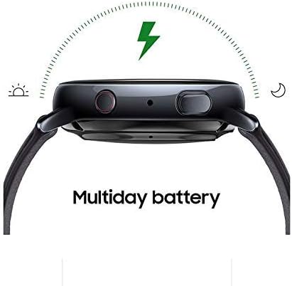 Samsung Galaxy Watch Active2 Stainless Steel LTE GSM Unlocked SM-R835U (ATT Verizon Tmobile Sprint) - US Warranty (Renewed) (Silver 40mm)