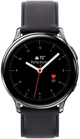 Samsung Galaxy Watch Active2 Stainless Steel LTE GSM Unlocked SM-R835U (ATT Verizon Tmobile Sprint) - US Warranty (Renewed) (Silver 40mm)