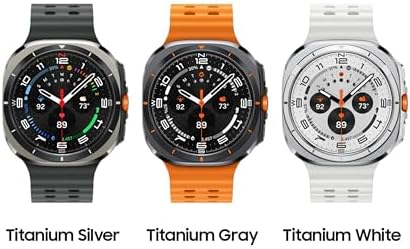 Samsung Galaxy Watch Ultra (2024) 47mm LTE AI Smartwatch W/Energy Score Wellness Tips Heart Rate Tracking Sleep Monitor Fitness Tracker GPS Titanium White [US Version 1Yr Manufacturer Warranty]