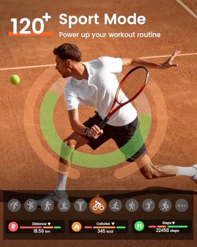 Smart Watch For Women For IPhone&Android: 100 Day+Battery Life Smart Watch Bluetooth Call With 24/7 SpO2 Sleep Heart Rate Monitor IP68 Waterproof Fitness Tracker With 120+Sport Reloj Black 2 Bands