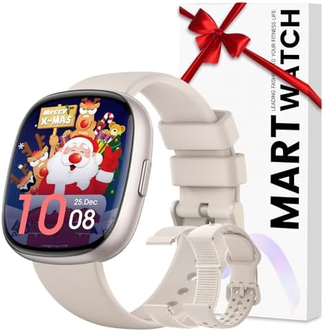 Smart Watches for Women Men Fitness: Fitness Tracker with Make/Recive Call 10-Day Battery Life Heart Rate SpO2 Sleep Monitor 120 Sport Mode 5ATM Waterproof Smartwatch for iOS Android Phones Christmas