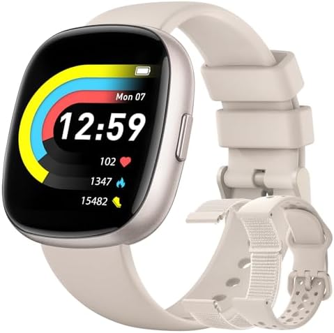 Smart Watches for Women Men Fitness: Fitness Tracker with Make/Recive Call 10-Day Battery Life Heart Rate SpO2 Sleep Monitor 120 Sport Mode 5ATM Waterproof Smartwatch for iOS Android Phones Christmas