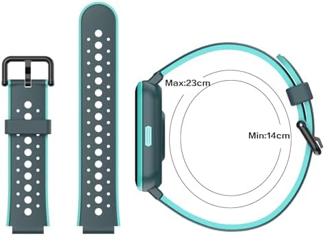 Sport Watch Band Compatible H79 Watch For Boys Girls Soft Silicone Replacement Sport Strap Wristband Kids Watch