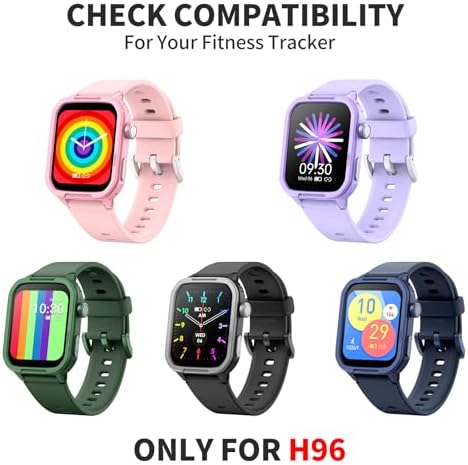 Sport Watch Band Compatible H96 Watch For Boys Girls Replacement Sport Watch Strap Wristband Kids Watch