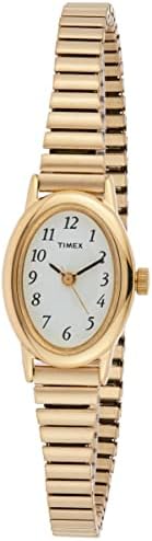 Timex Women's Cavatina Watch - TPearl Dial Gold-Tone Case