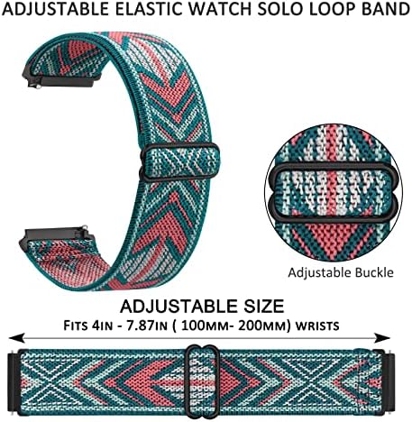 Tobfit 2 件装弹性弹性带 兼容 Gabb 儿童表带 柔软的尼龙环带可调节替换腕带适用于 Gabb 手表和 Gabb 手表 2 个男孩女孩 黑色+绿色箭头