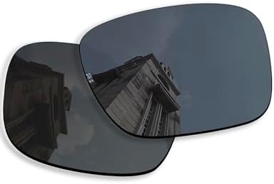 4 Pairs Anti-scratch Polarized Replacement Lenses For Oakley Holbrook OO9102 Sunglasses Retro Black+silver+blue+fire