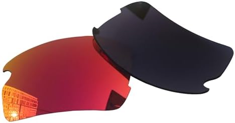 Acefrog 4 Pairs Polarized Replacement Lenses For Oakley Flak 2.0 (OO9295) Sunglasses Perfectly Fit Shatterproof Anti-scratch Value Pack